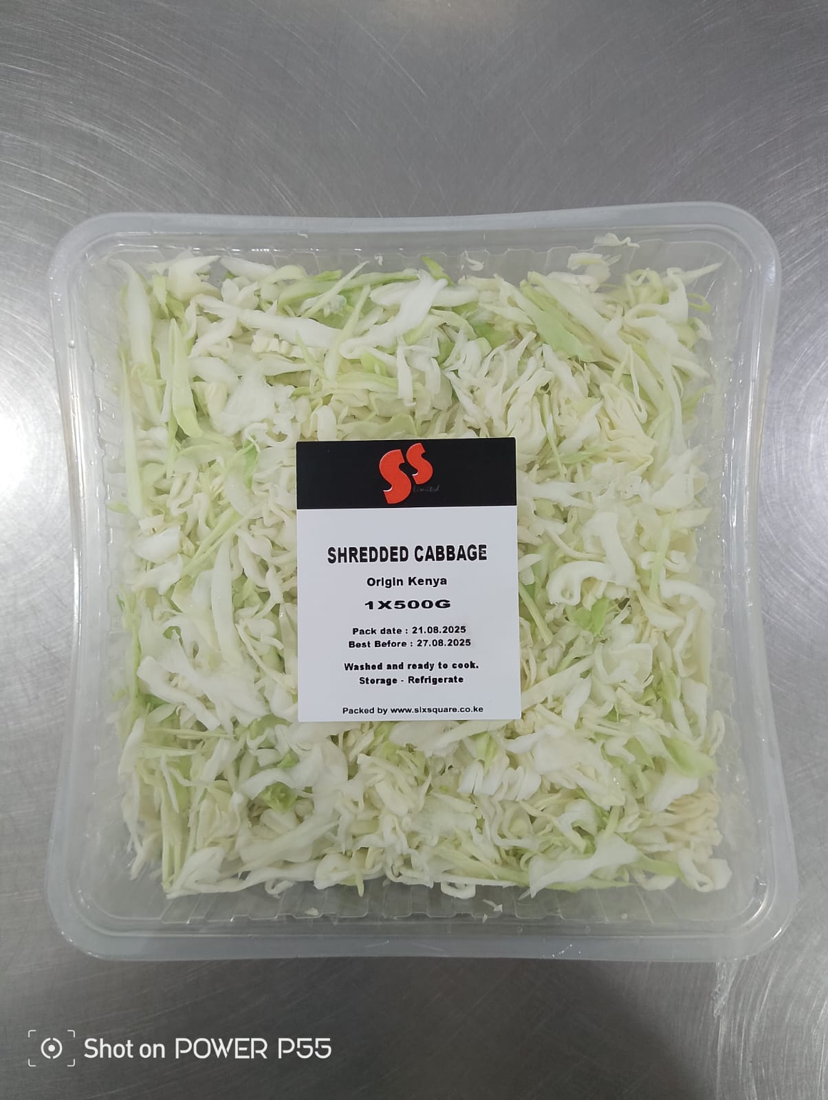 Shredded Cabbage