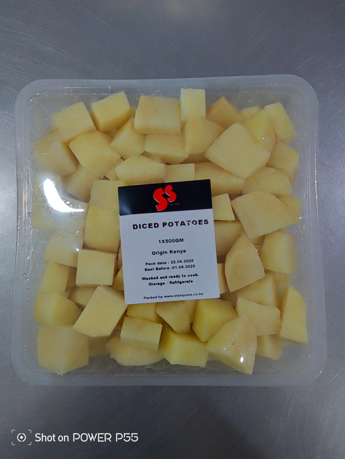 Cubed Potatoes